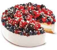 Mixed berries cake