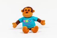 Plyšáček opičák Bongo v tričku Galaxie