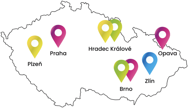 Mapa parků TOBOGA